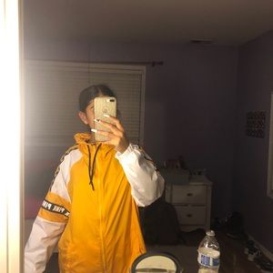 pink Victoria secret windbreaker